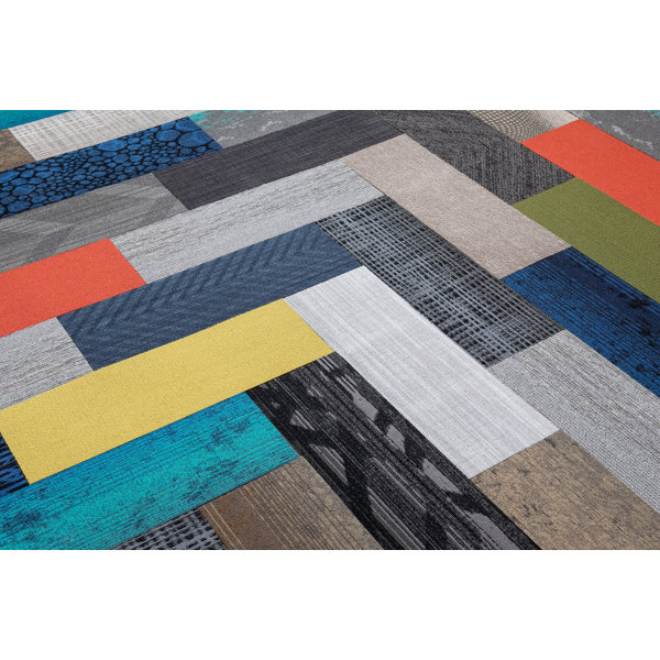 Nance Industries DIY 12" x 36" Level Cut and Loop Peel and Stick Carpet Tile & Reviews Wayfair